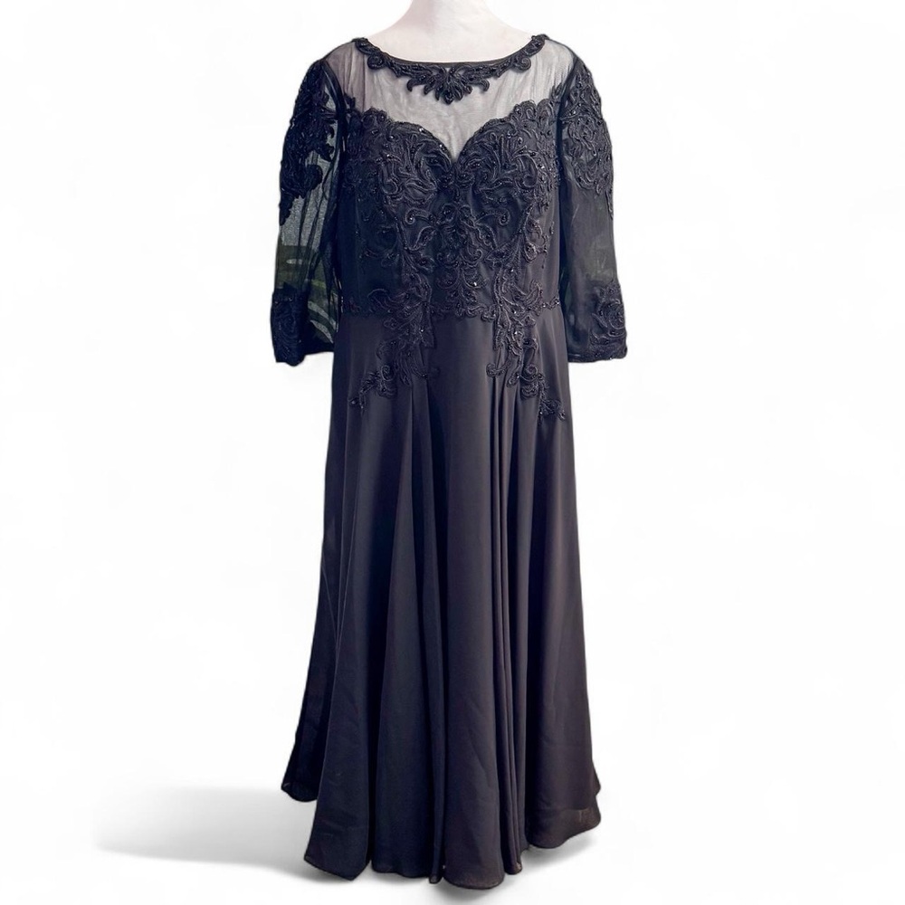 JJs House Black Long Sleeve Dress